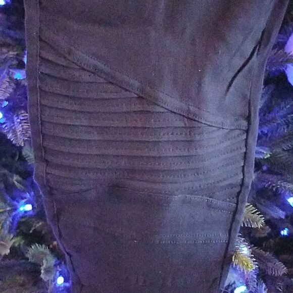 Stretch Moto leggins pants - Picture 2 of 5